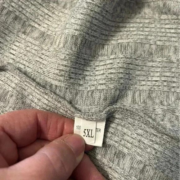 SHEIN LUNE Waterfall Collar Open Front Cardigan 4XL T-shirt not included. - Picture 8 of 10